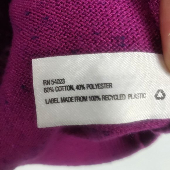 GAP Women's V-Neck Sweater in Purple - Picture 7 of 12